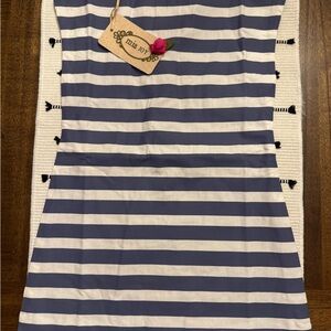3T Mia Joy by Joyfolie Blue and White Dress Girl’s Sleeveless Dress